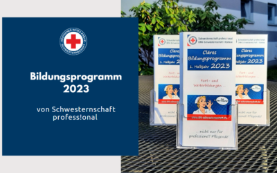 Schwesternschaft profess!onal: Bildungsprogramm 2023
